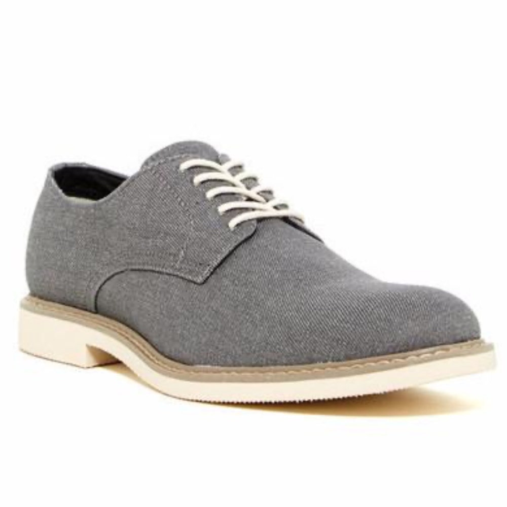 Public Opinion Grey Canvas Oxford